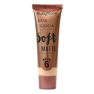 Base soft matte beige #6 – Ruby rose
