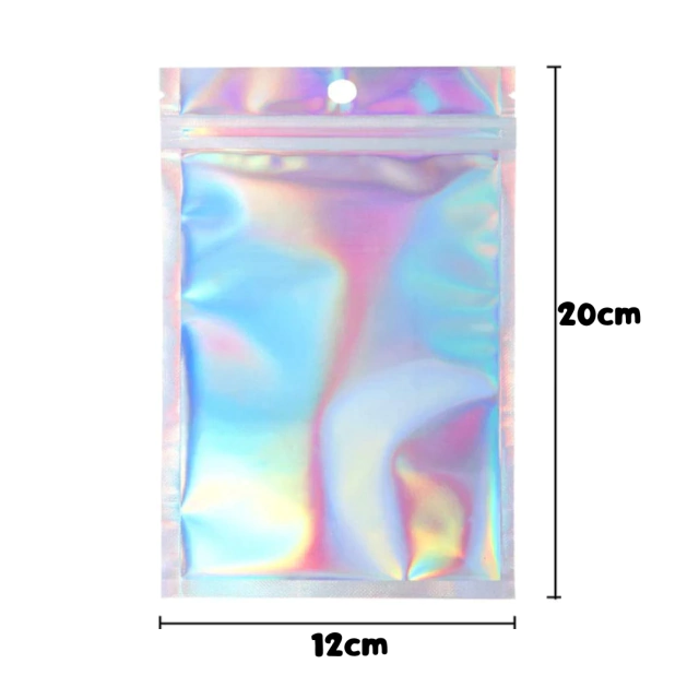 Bolsa Transparente 12cm X 20 cm X 50 Unidades