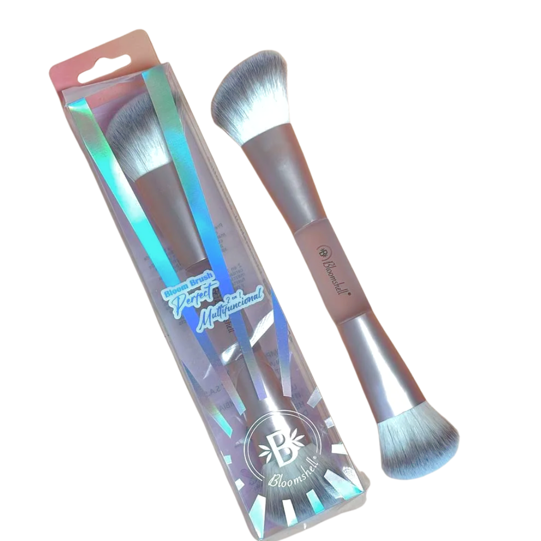 Brocha 2 en 1 bloom brush perfect - Bloomshell
